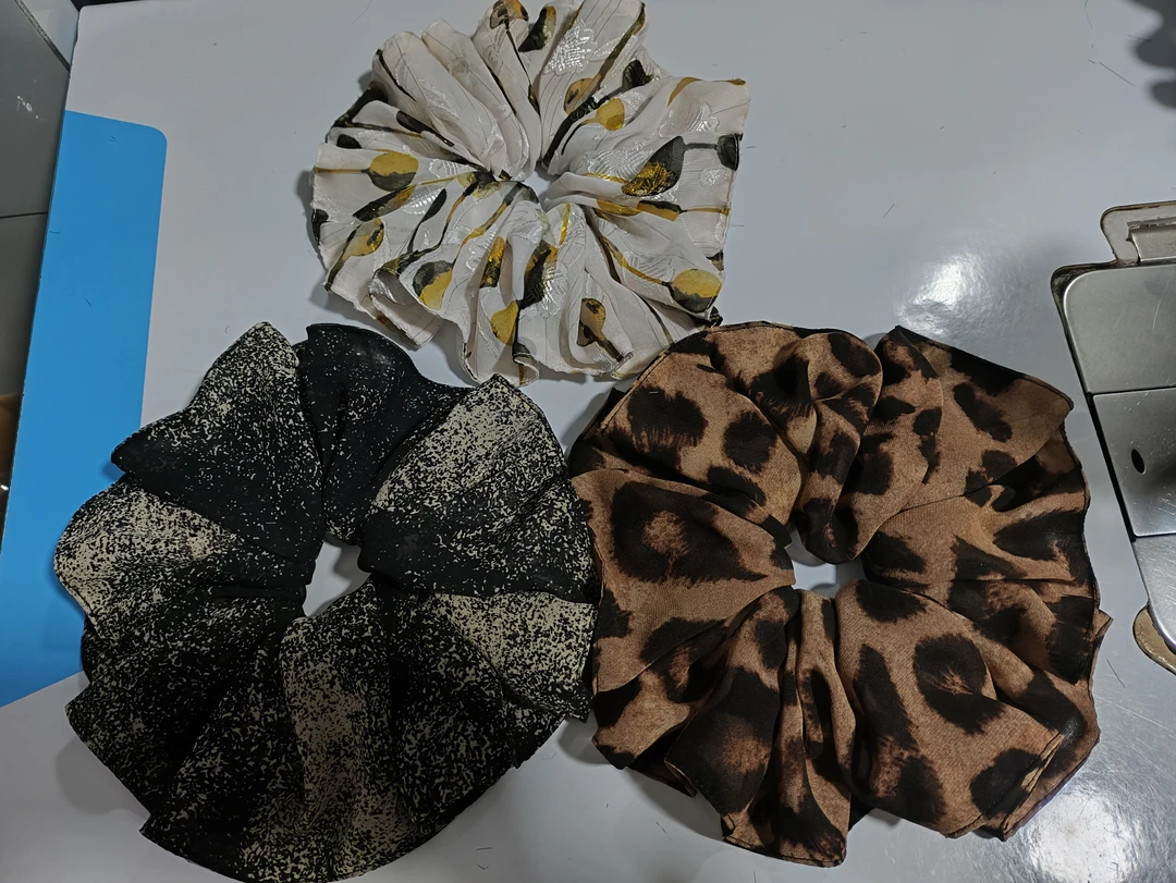 手工制作大肠圈，布艺雪坊肠圈不支持7天无理由发圈发绳头绳发饰