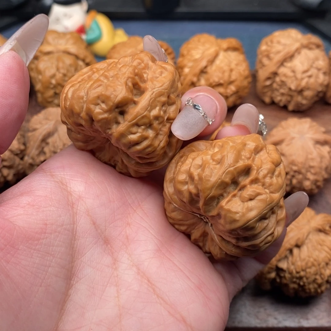 文玩核桃把件延庆四开背肌肉蛙39