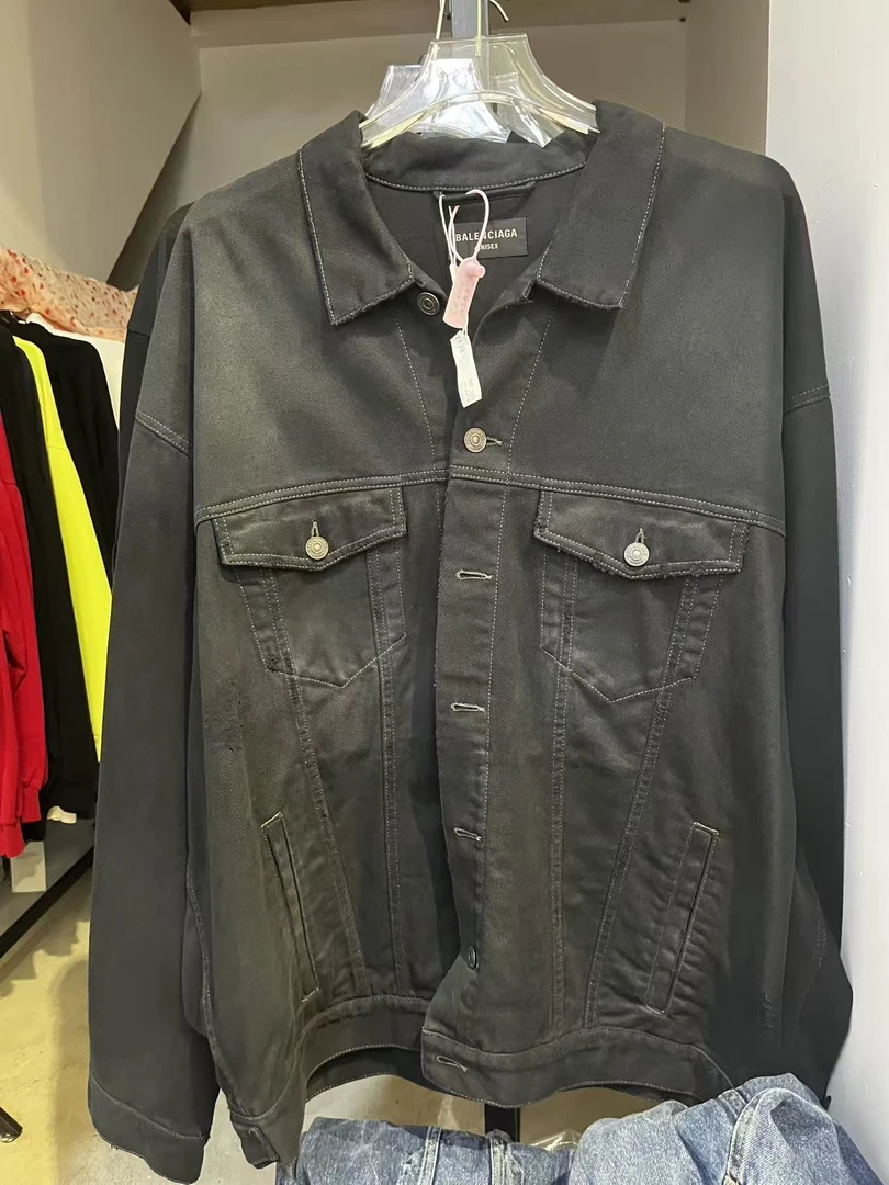 未使用 Balenciaga/巴黎世家 2/巴黎世家牛仔外套/17329/JP