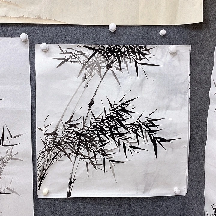 竖款新中式装饰画8