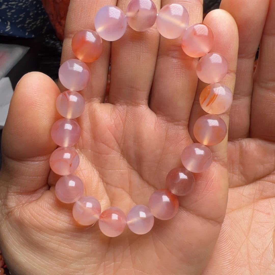 南红玛瑙未镶嵌手串