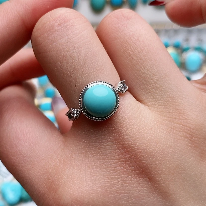 【闪购商品】绿松石珠宝奇石银S925镶嵌