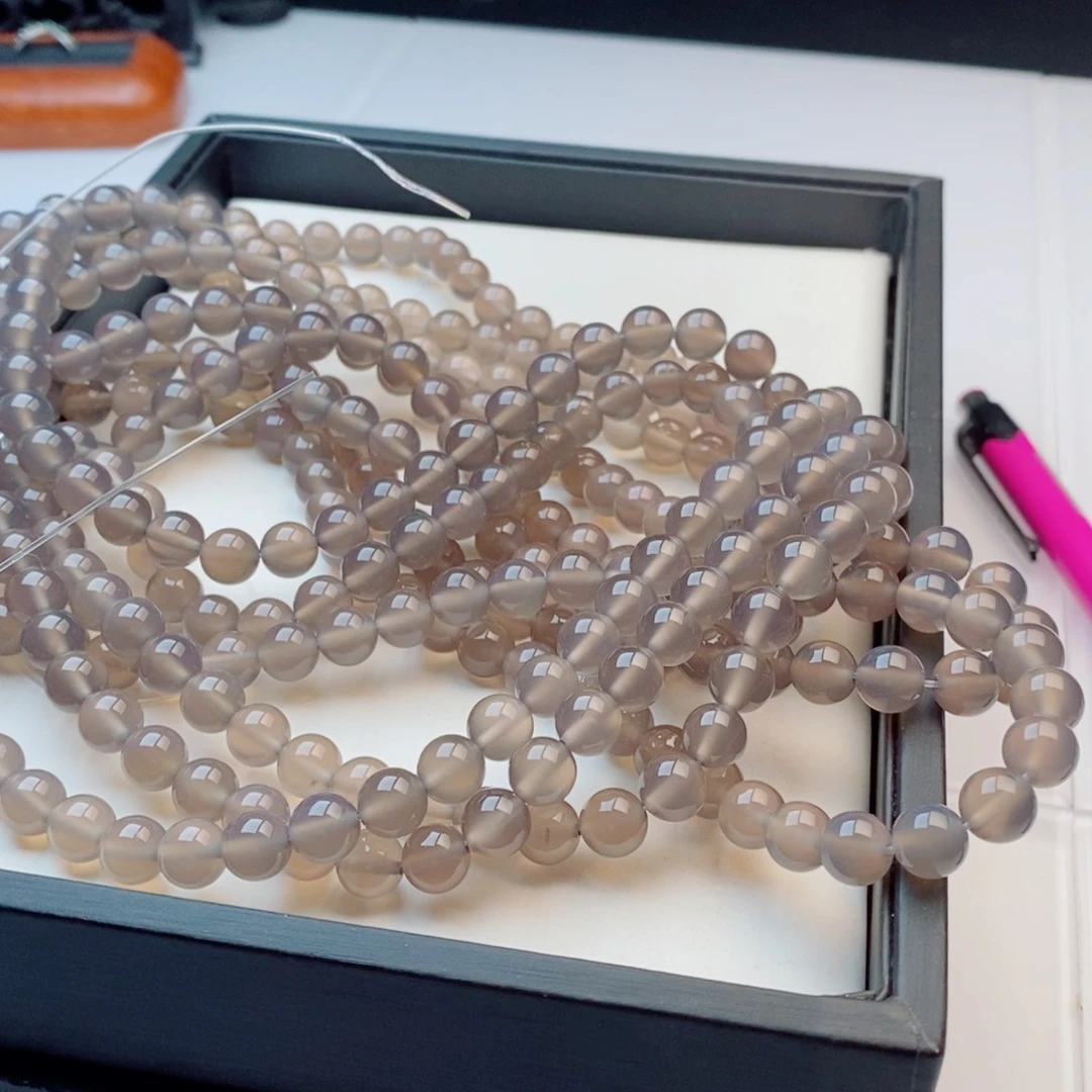 玛瑙/玉髓手链未镶嵌手串