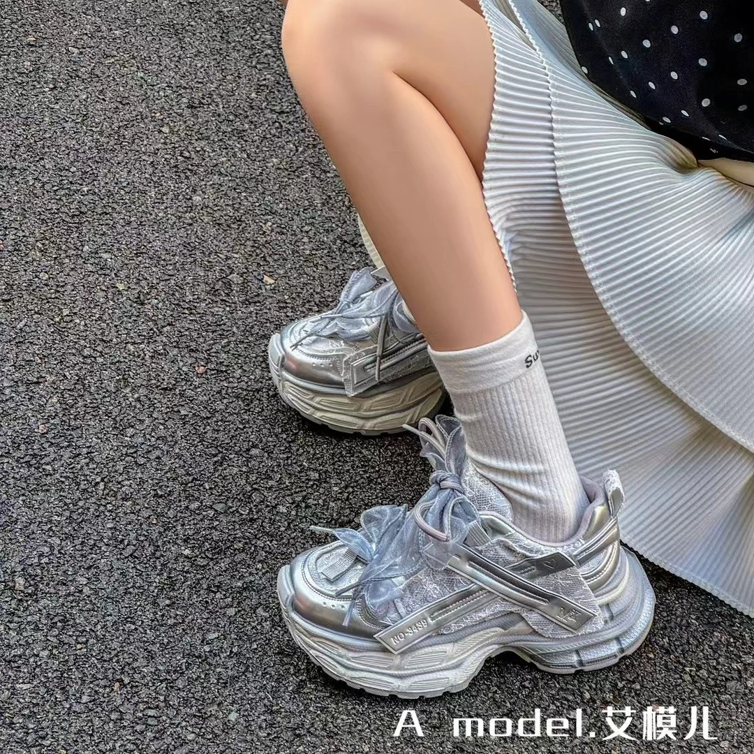 超轻软底老爹鞋8256-32