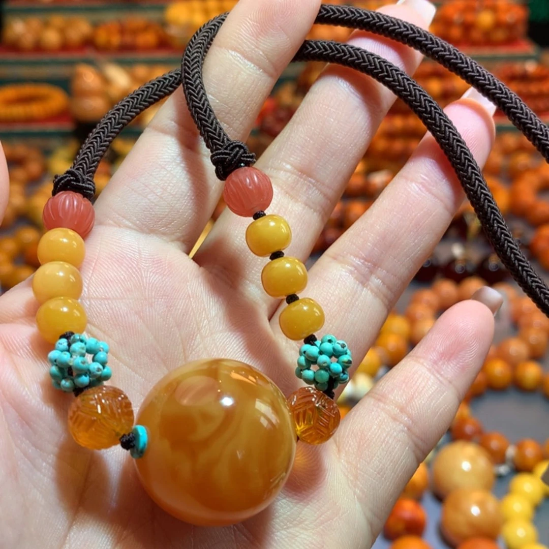 【闪购商品】未镶嵌吊坠(赠链)蜜蜡