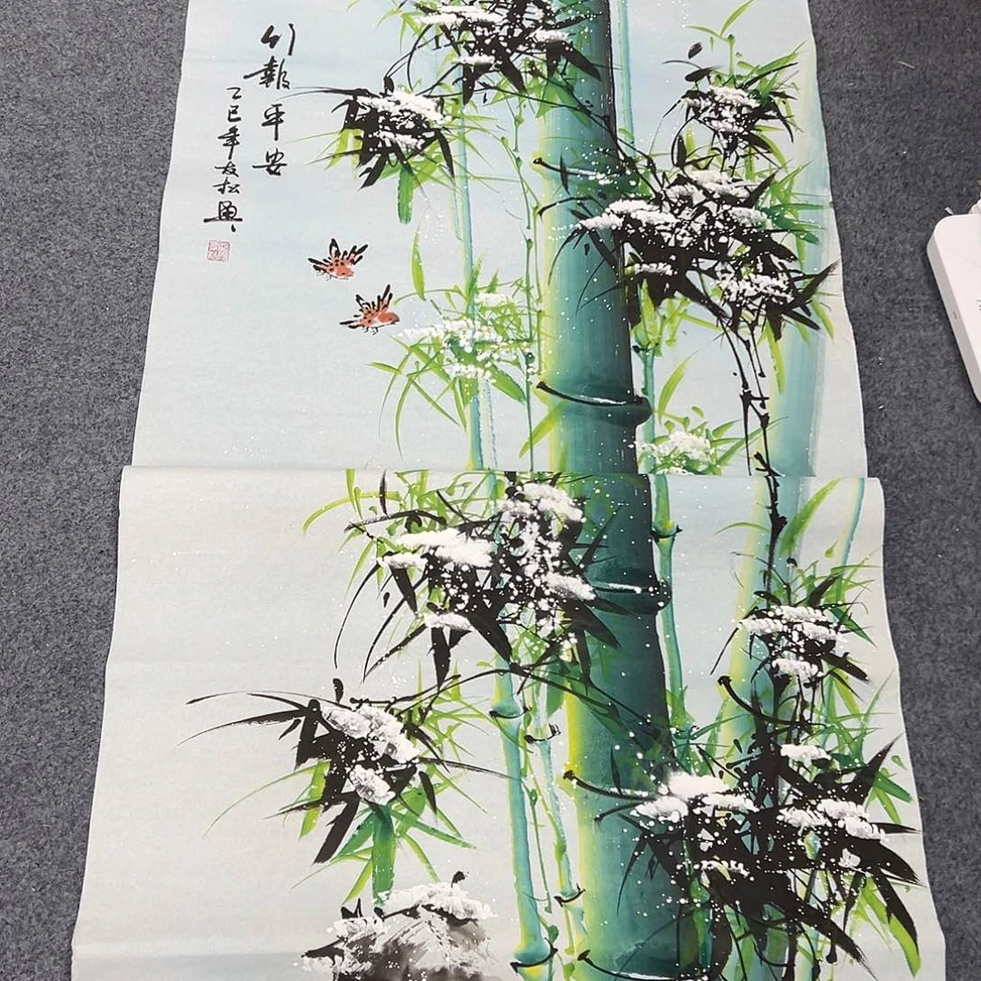 国画纯手绘作品图