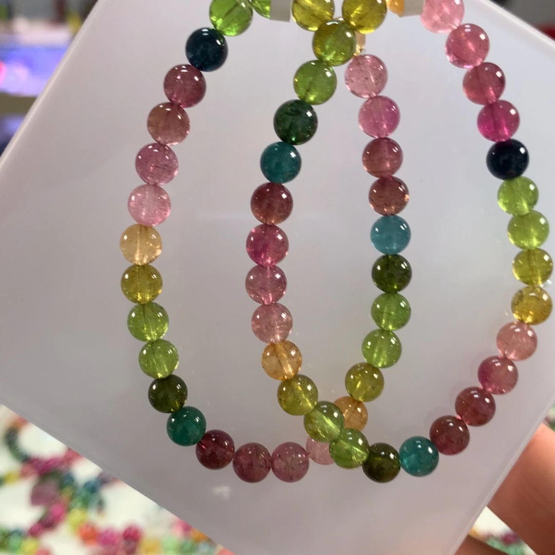 手链未镶嵌碧玺多样性发其一条6.4左右