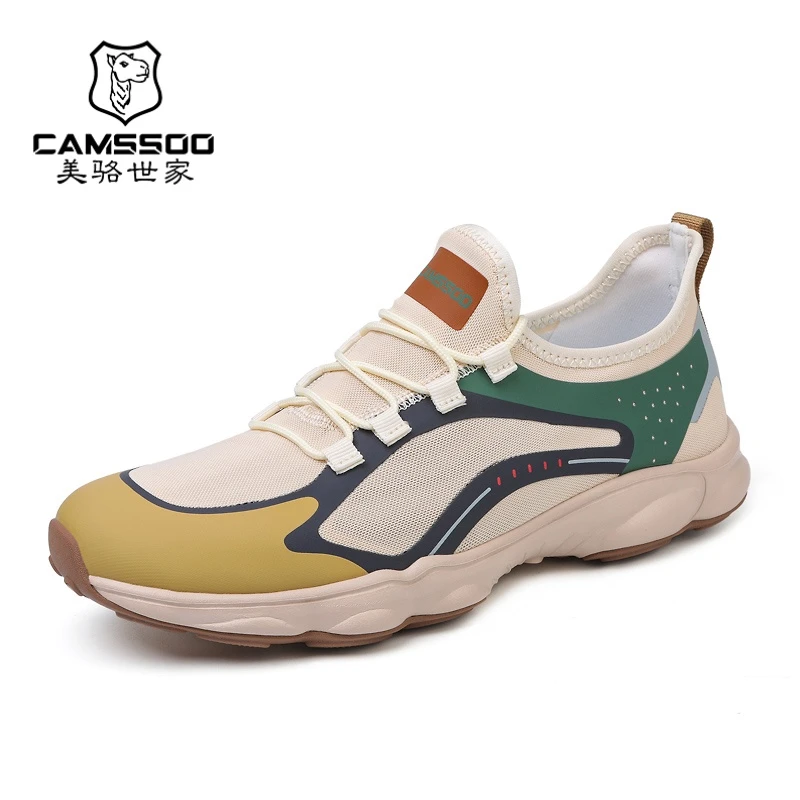 Camssoo夏季舒适透气百搭软底户外运动涉水鞋轻便休闲透气溯溪鞋
