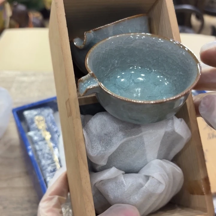 陶瓷古美术置物摆件