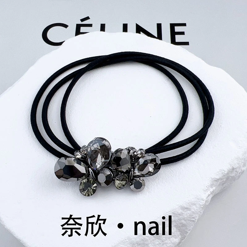 【奈欣·NAIL】设计师系列8873双蝴蝶头绳发圈精致高级