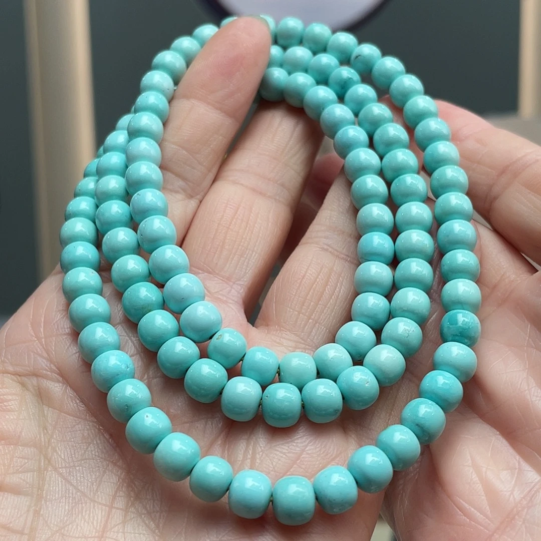 绿松石未镶嵌颈饰