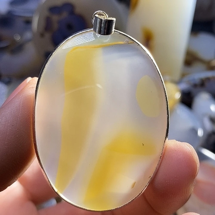 未镶嵌颈饰玛瑙/玉髓用****3