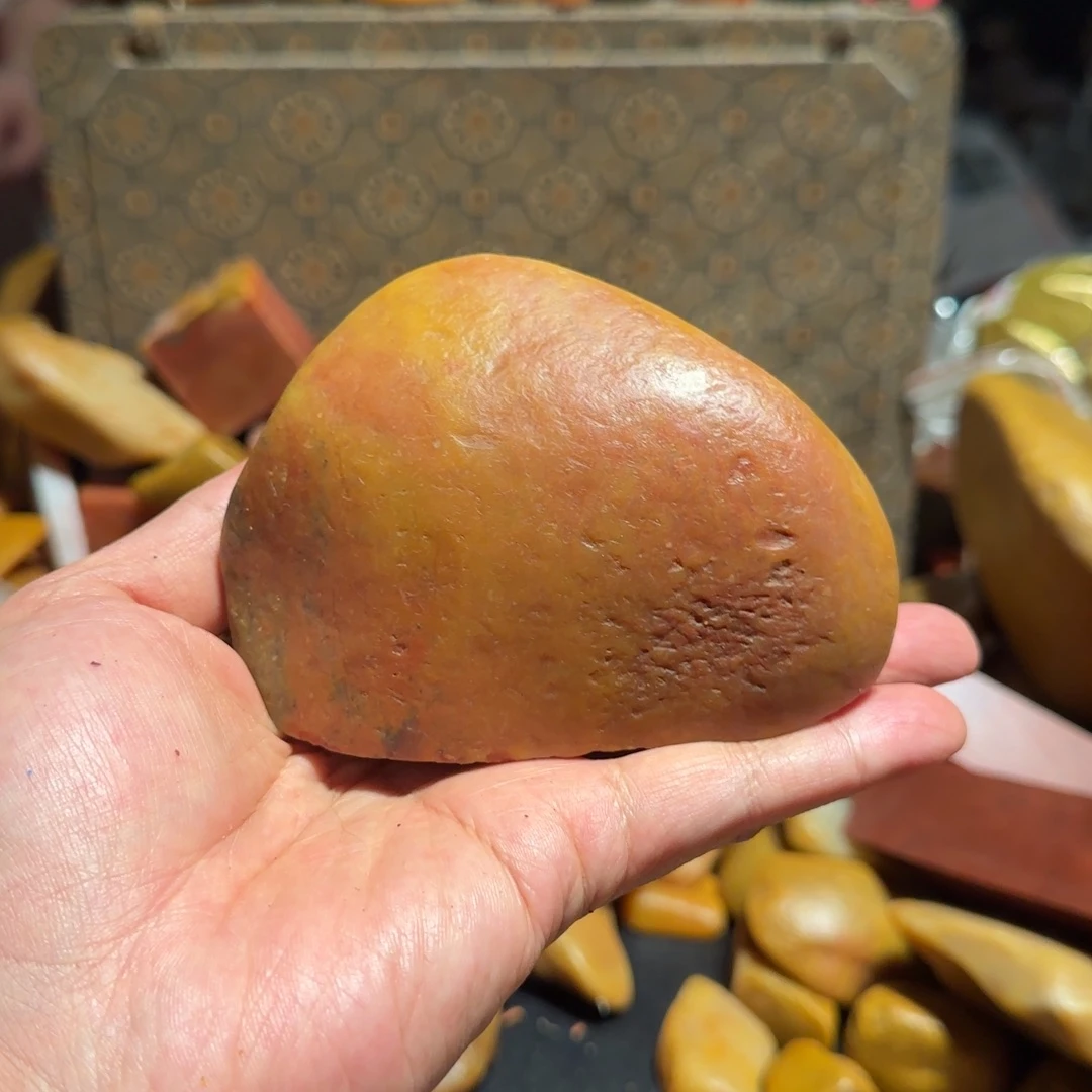 老挝石老挝，田黄原石，