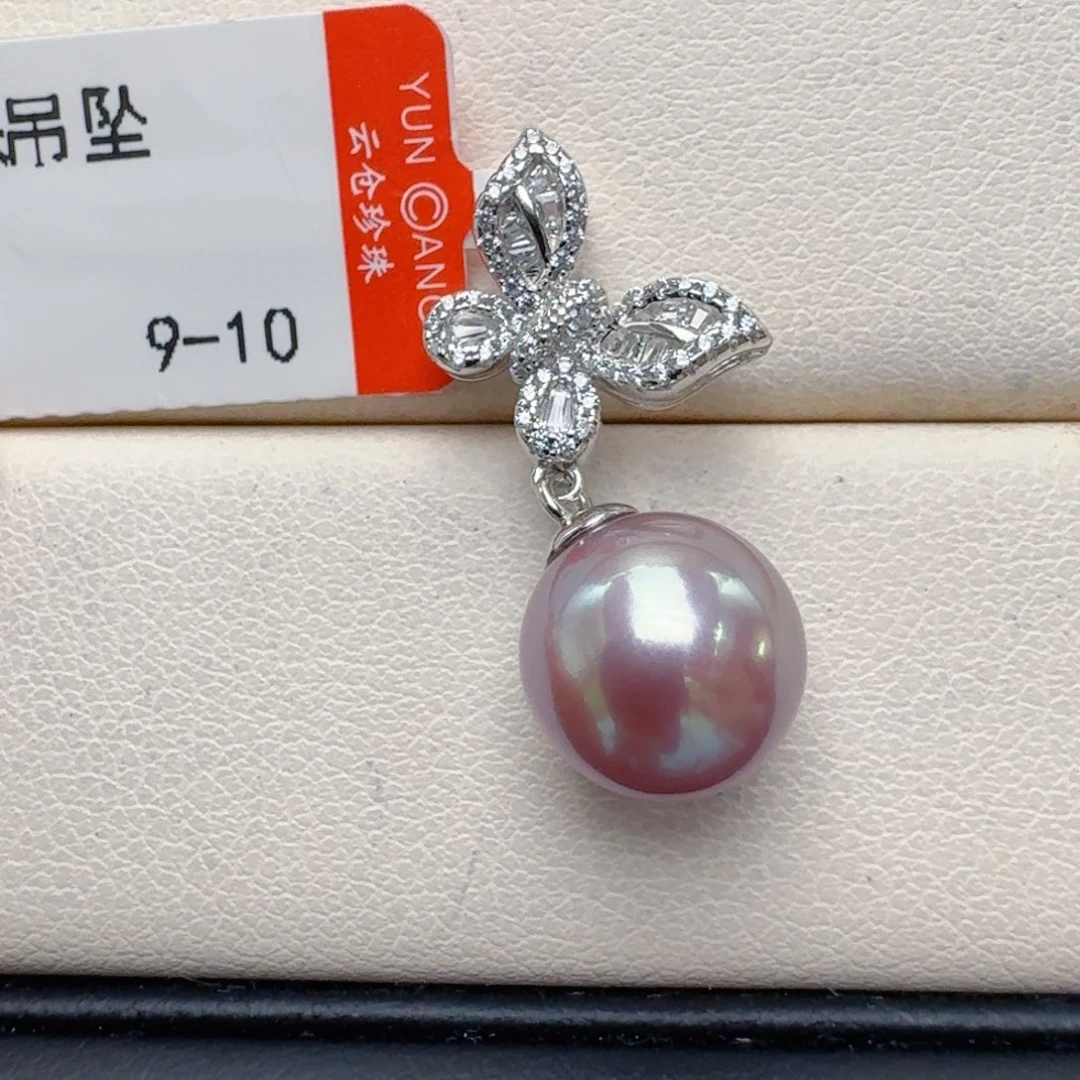 颈饰银S925镶嵌淡水珍珠@@tt063