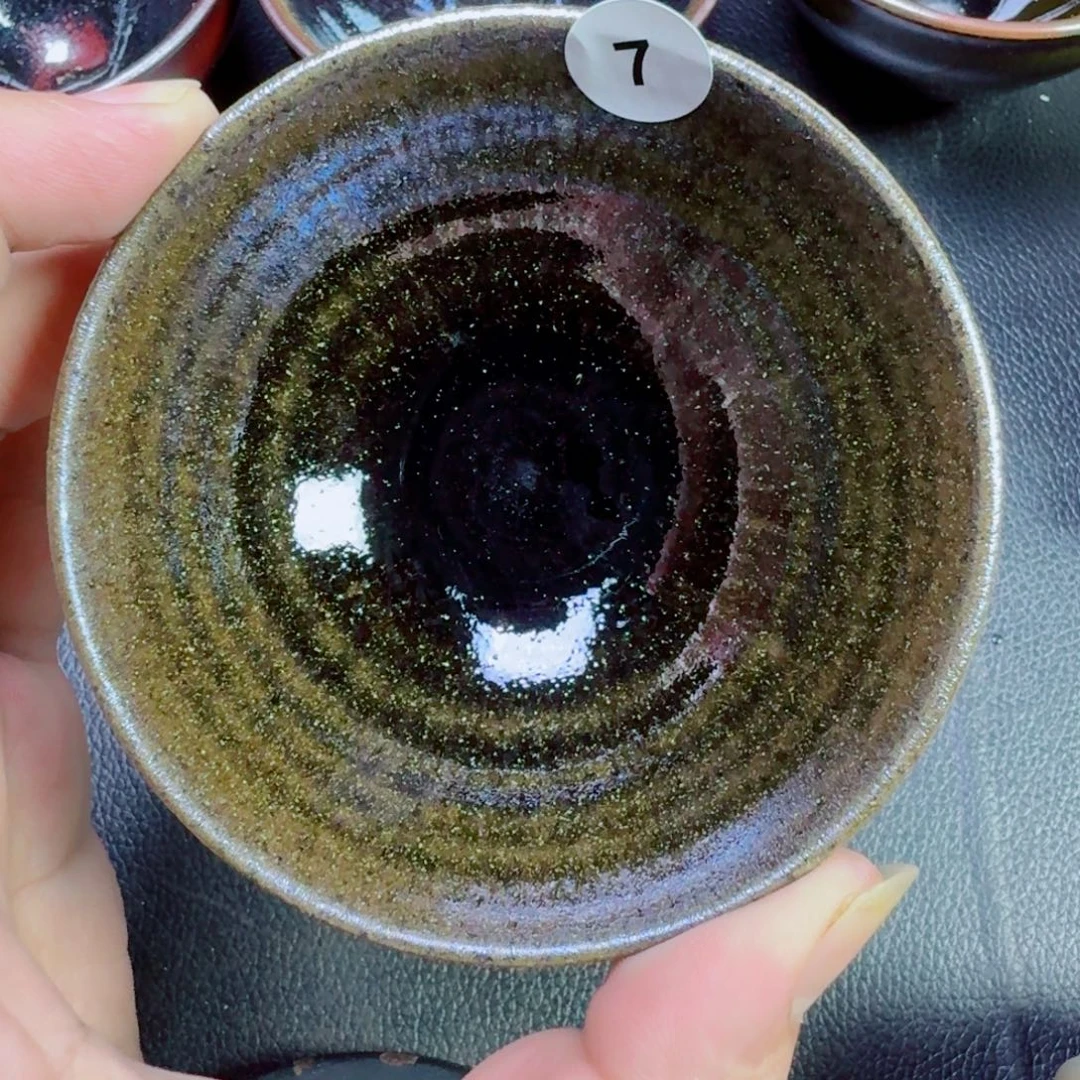 摆件古时茶器建窑建盏7
