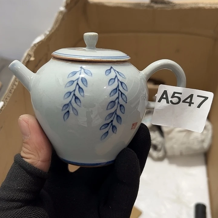 瓷片茶摆件工艺品摆件666