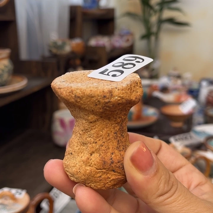 全手工柴烧志野匣钵泥589盖置