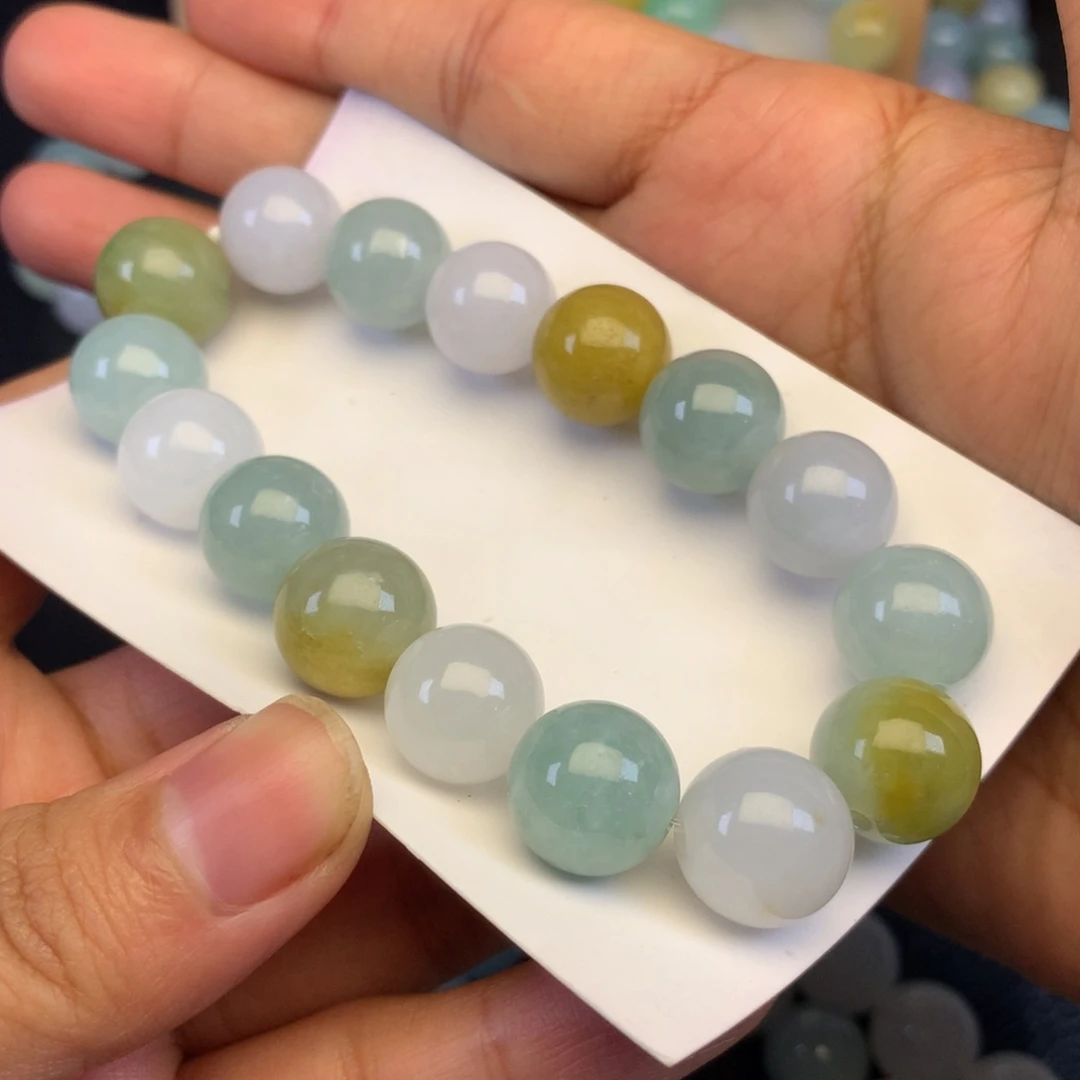 翡翠未镶嵌颈饰天然缅甸翡翠A货