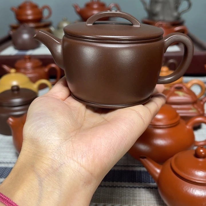 憨***子紫砂茶壶半手汉瓦150cc