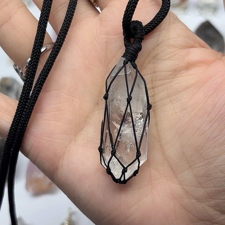 颈饰水晶未镶嵌闪灵钻项链