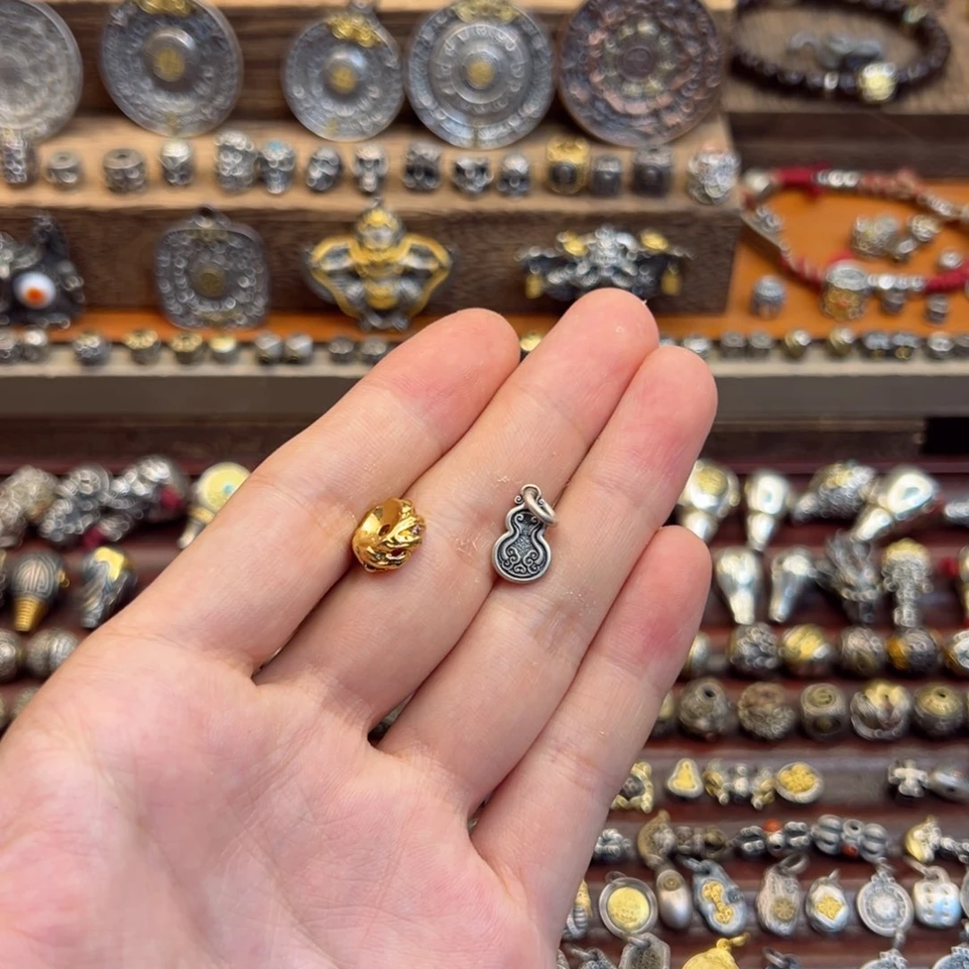 玻璃足银搭配示范