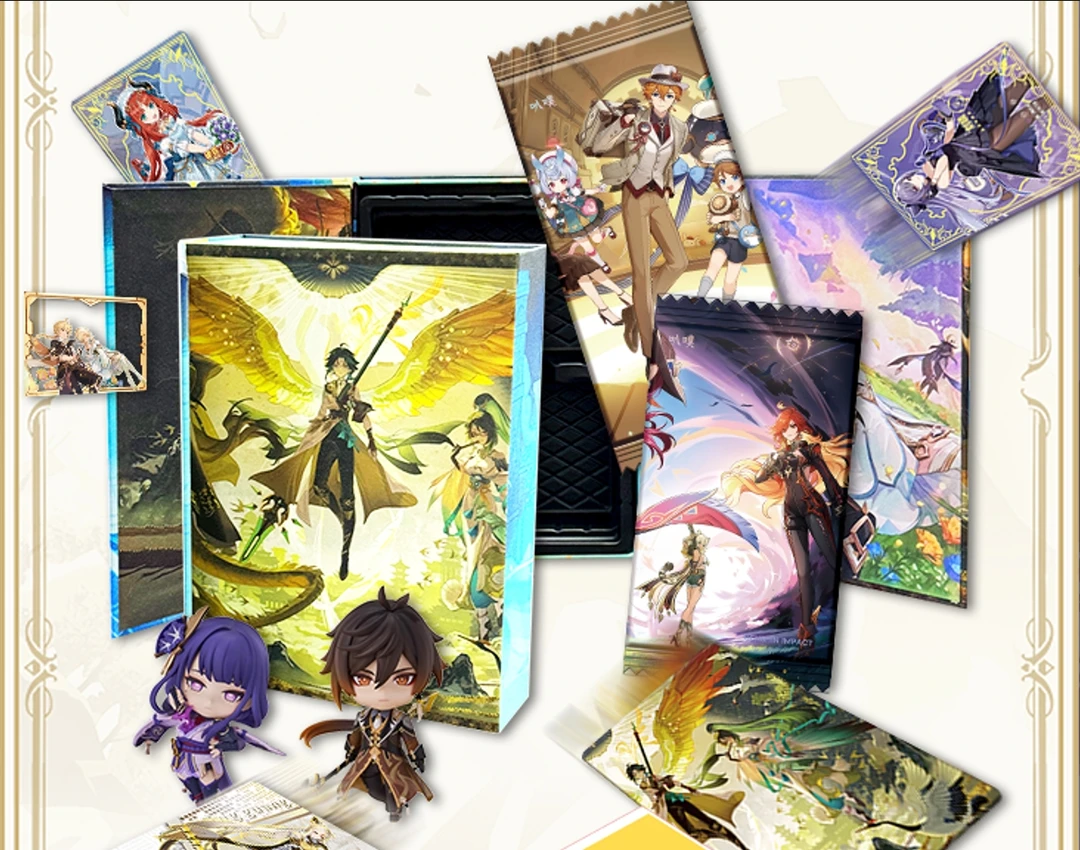 【叠叠】叭噗文创『二创原神』收藏卡牌盲盒（代拆）