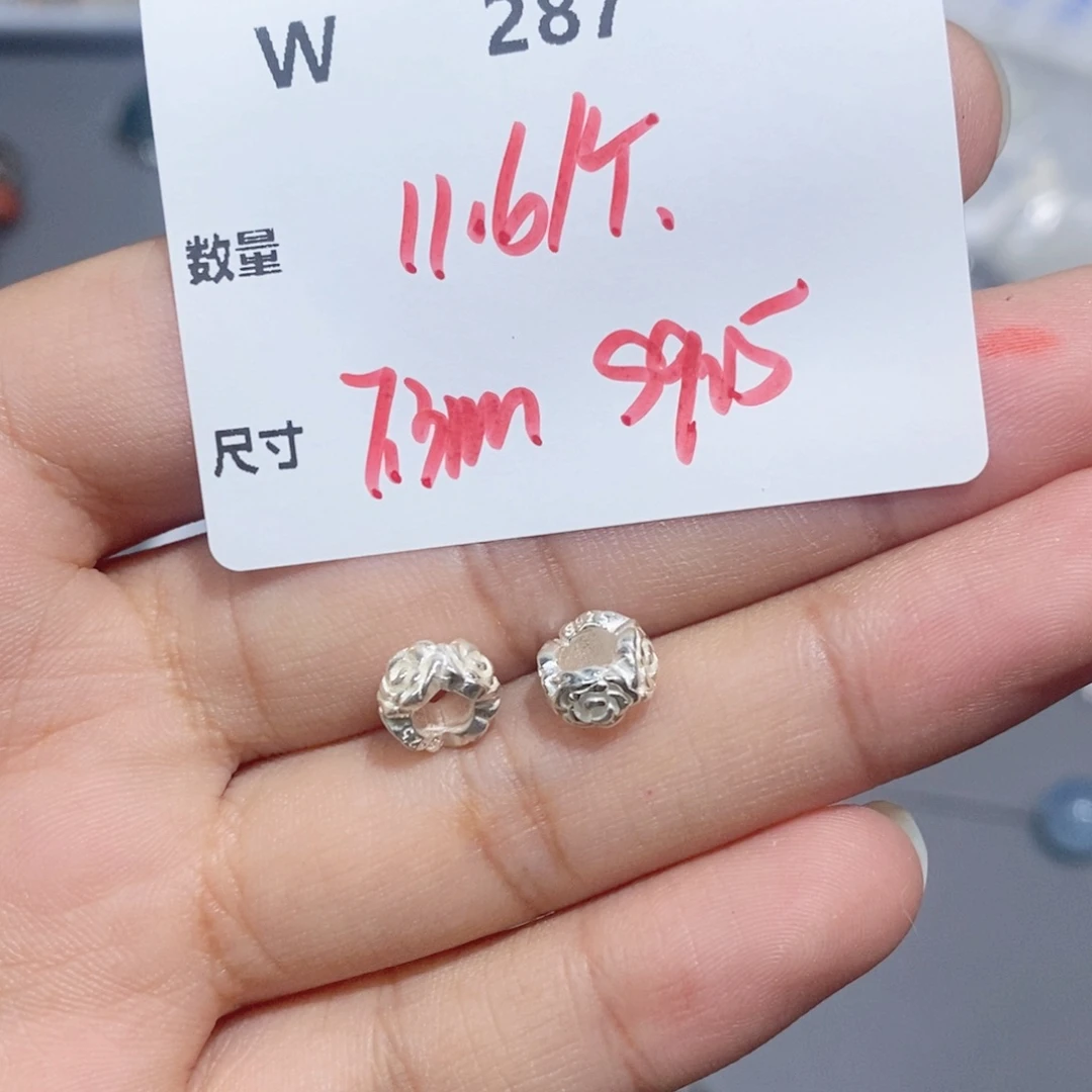 银S925镶嵌颈饰水晶W287