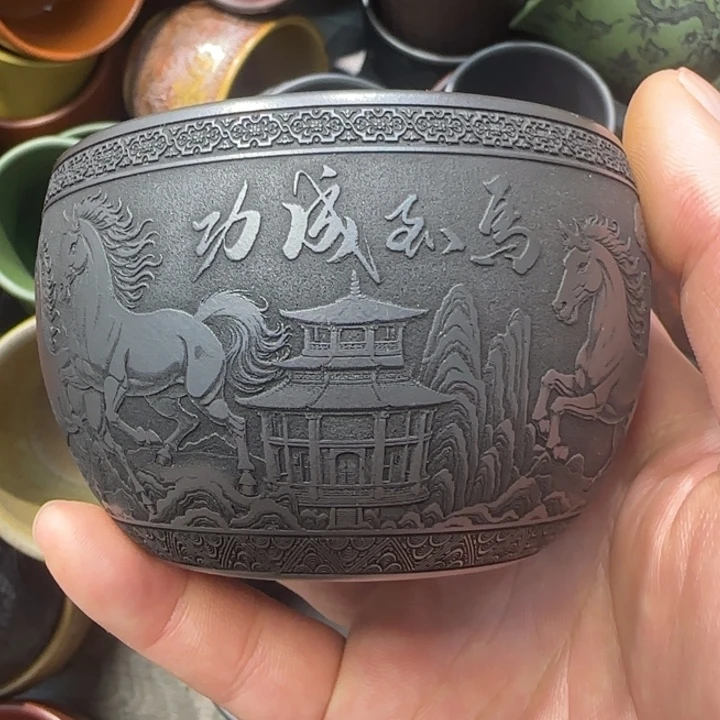 茶杯紫砂全手工制作工艺