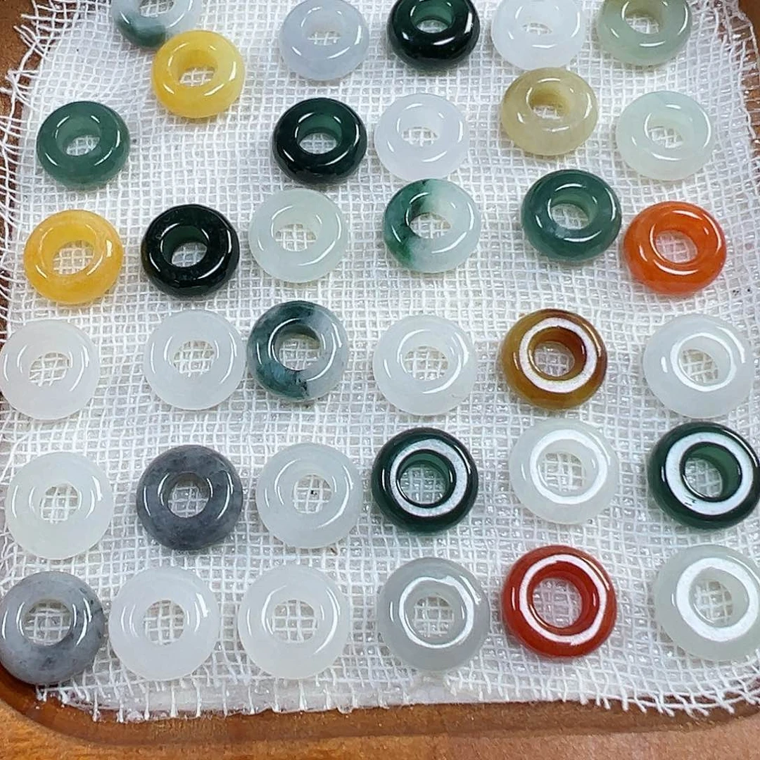 翡翠散珠圈圈一个，两个起～～