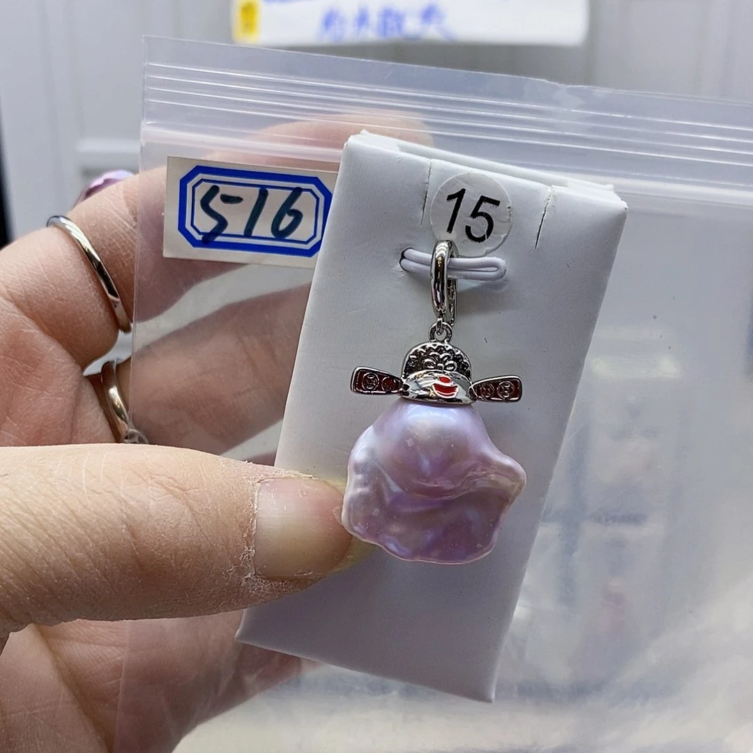 颈饰合金淡水珍珠