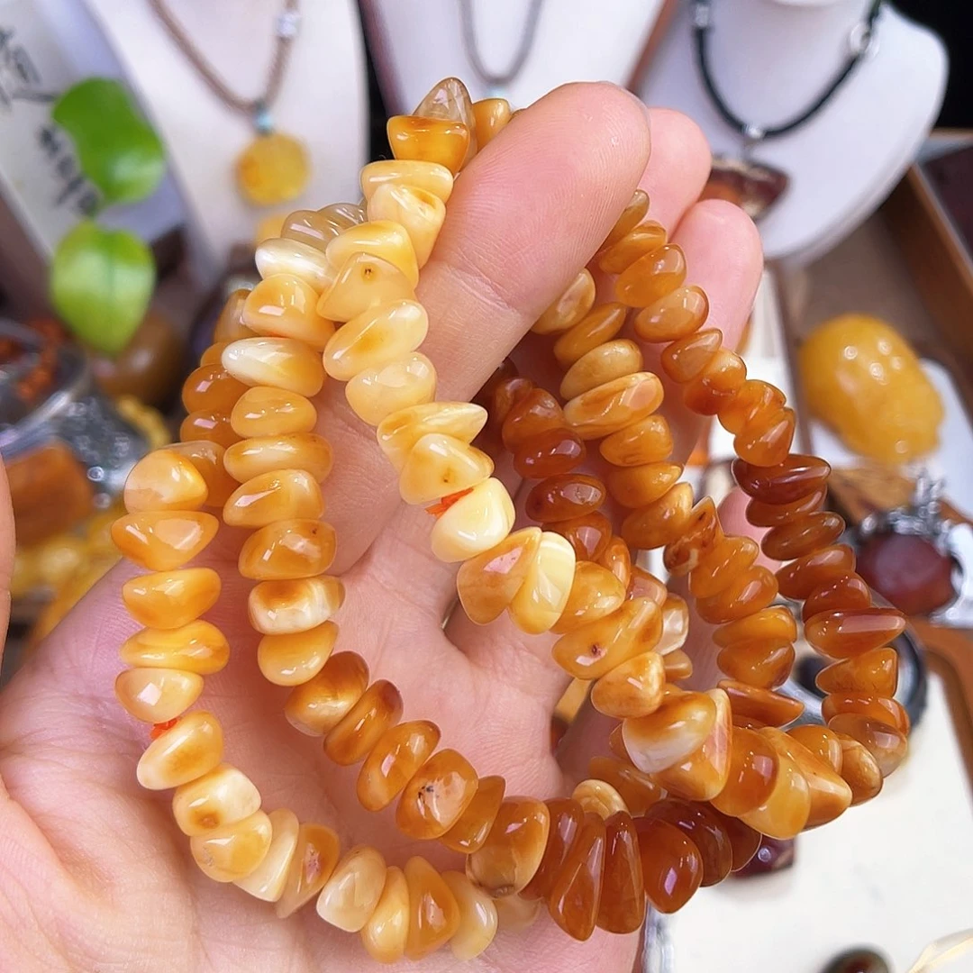 未镶嵌琥珀珠宝奇石多样性发一条