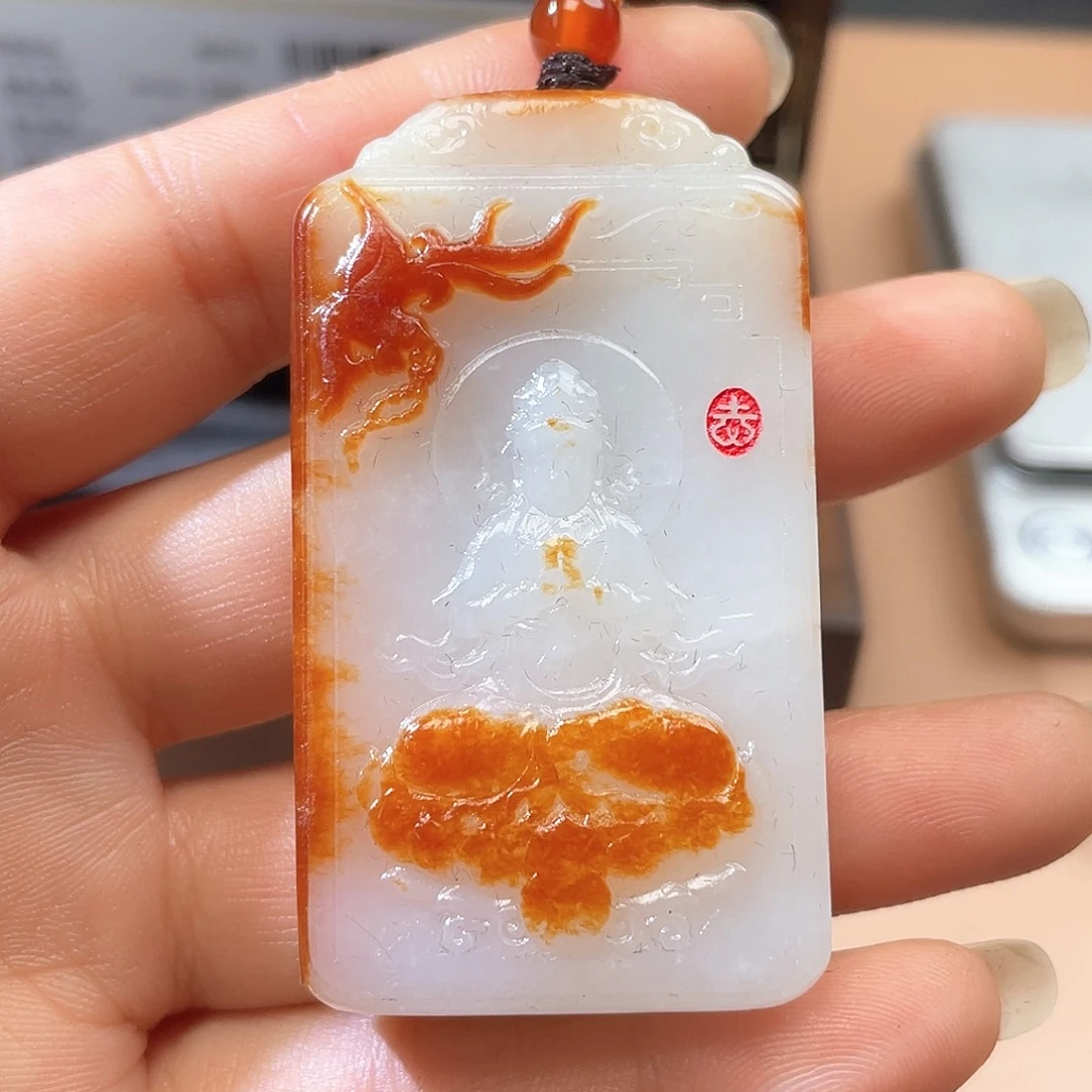 和田玉颈饰未镶嵌A7 