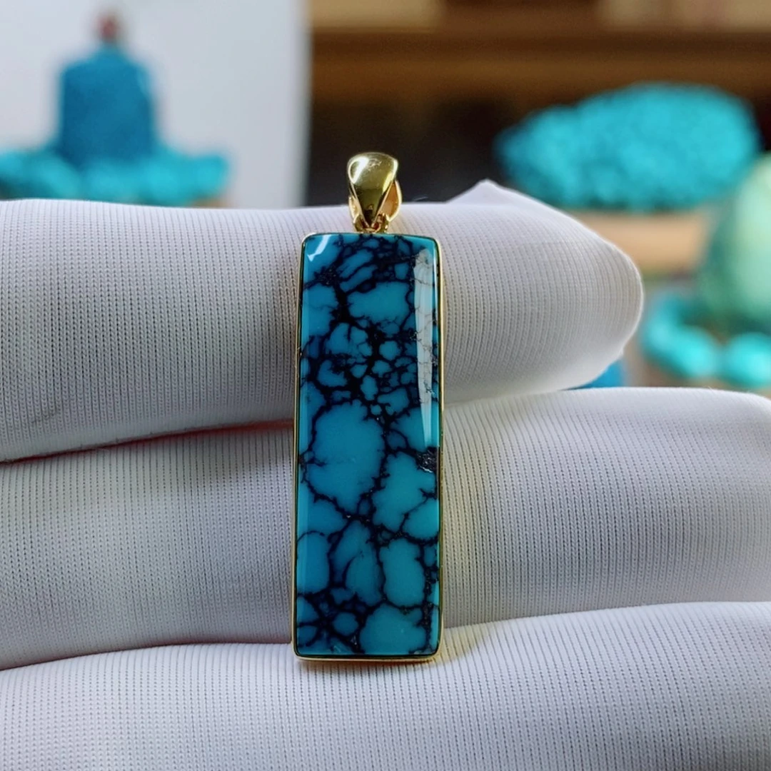 绿松石18K金镶嵌其他