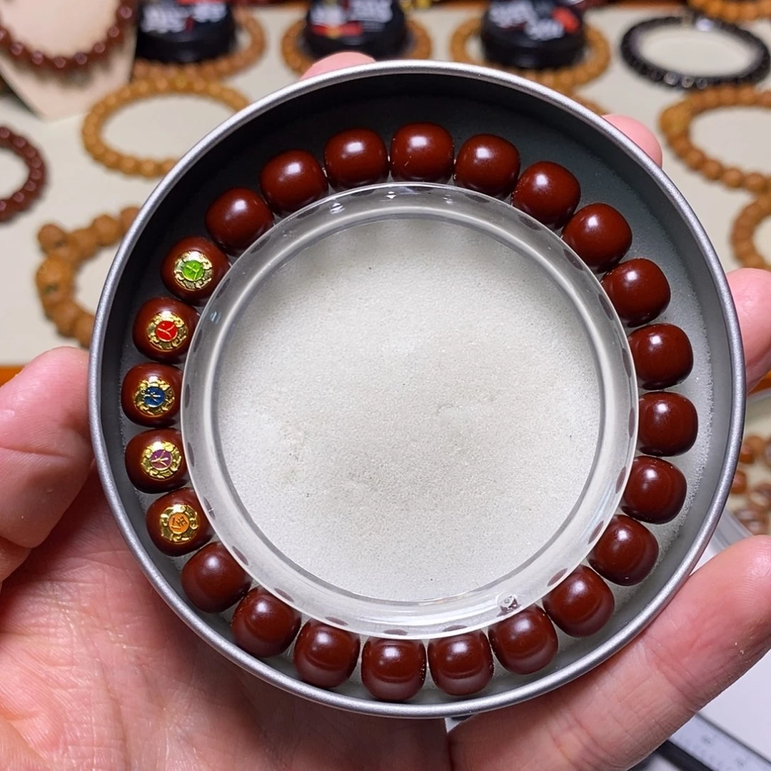 猴头核桃手串全品五行机刷老型 尺寸9+ 馒头料