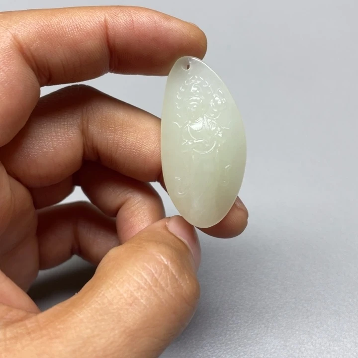 吊坠(不含链)未镶嵌和田玉顺*