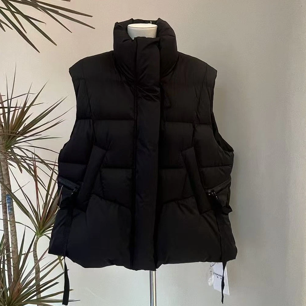 FONMEY梵迷黑色休闲马甲