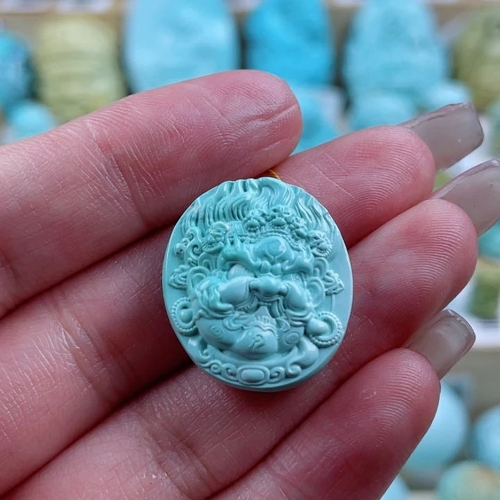 绿松石未镶嵌珠宝奇石