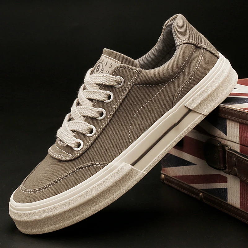 25831 男鞋秋季新款潮鞋软底休闲鞋韩版百搭男士板鞋舒适透气布鞋