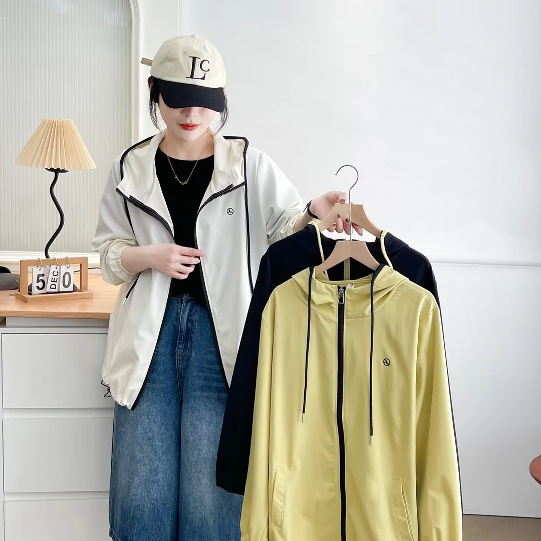 【萨萨BeFirm】微胖大码休闲宽显瘦百搭减龄韩版ins透气防晒外套