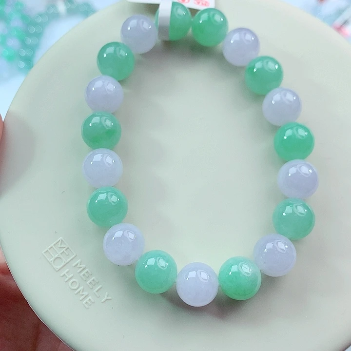 翡翠未镶嵌手链卡10