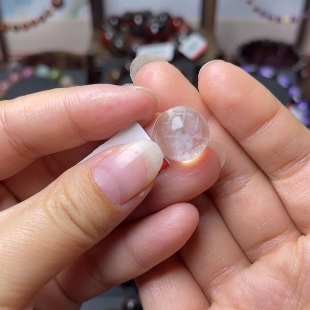 手链水晶未镶嵌蓝针单珠13mm