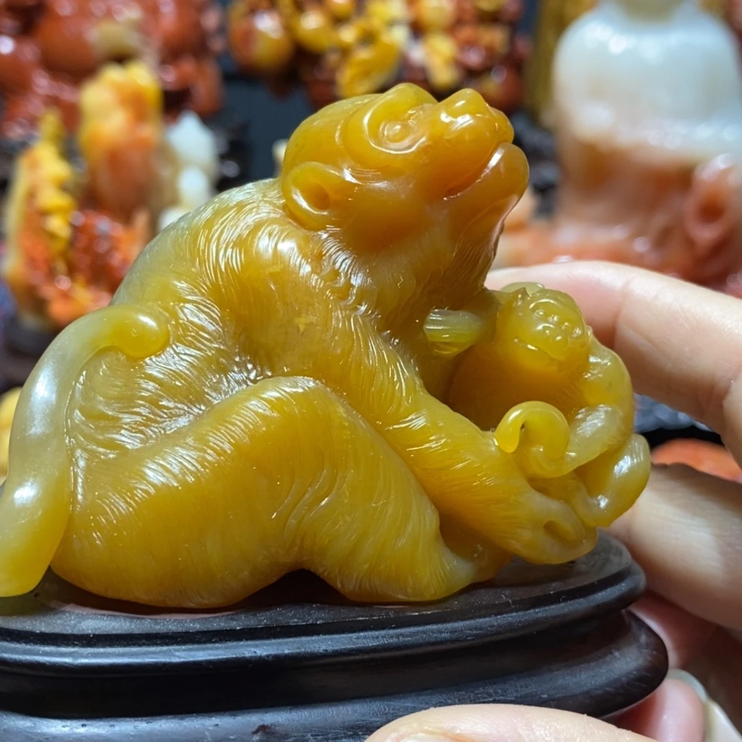 小***光老挝石老挝北部田黄