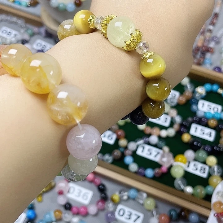 银S925镶嵌手链水晶