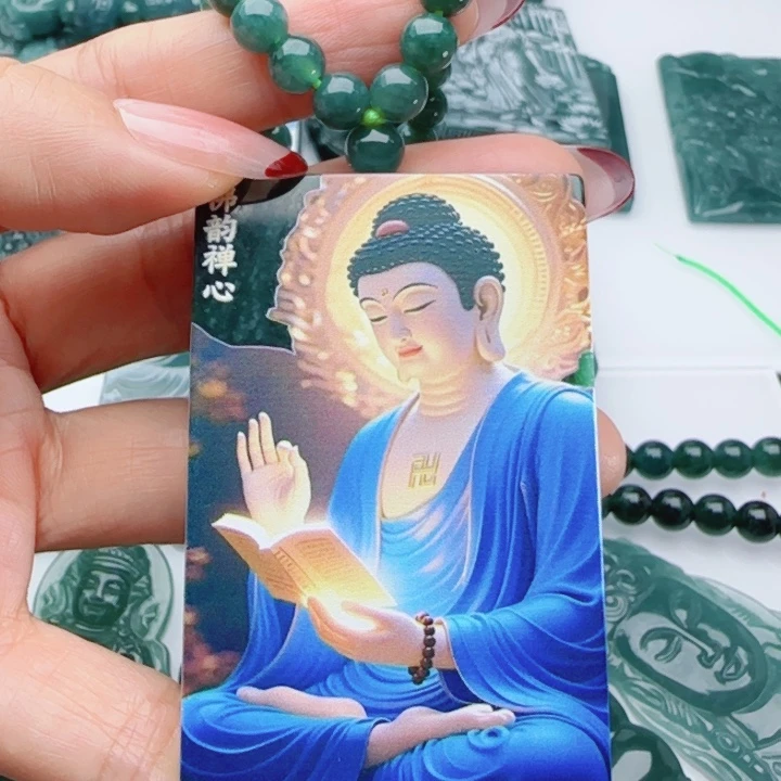翡翠未镶嵌颈饰多样性发货天然A货翡翠