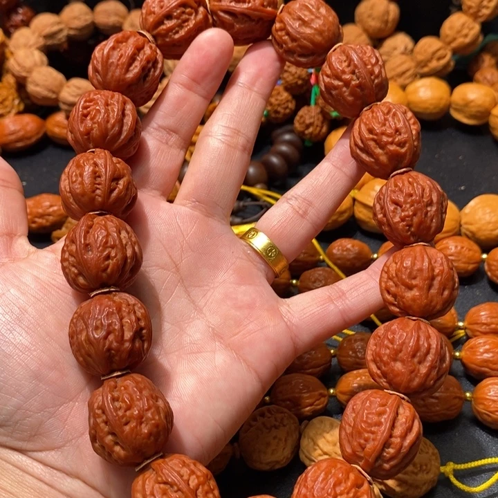 木质粗筋核桃手持