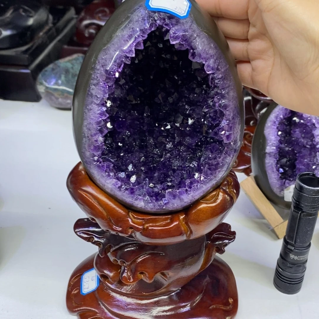未镶嵌紫晶大型摆件（非配饰）莹