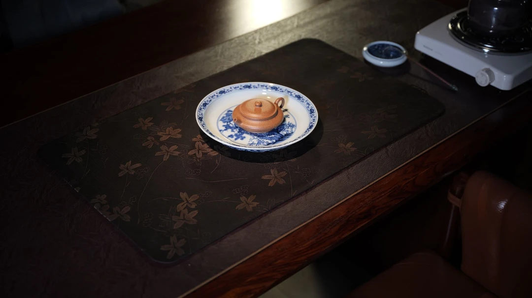古风香云纱茶席复古布艺茶桌垫禅意干泡席茶道配件
