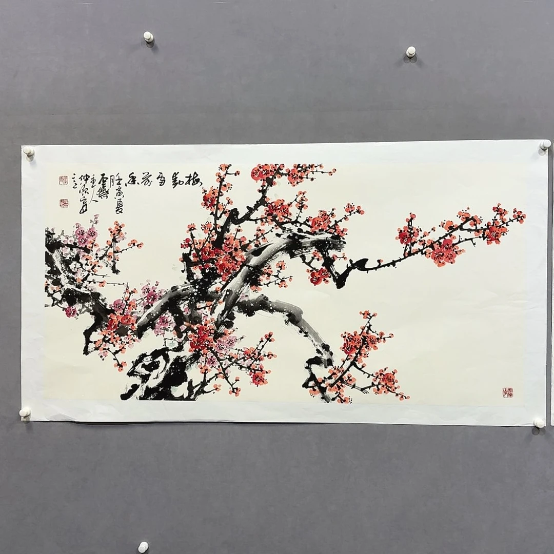 国画亲笔手绘放心去藏