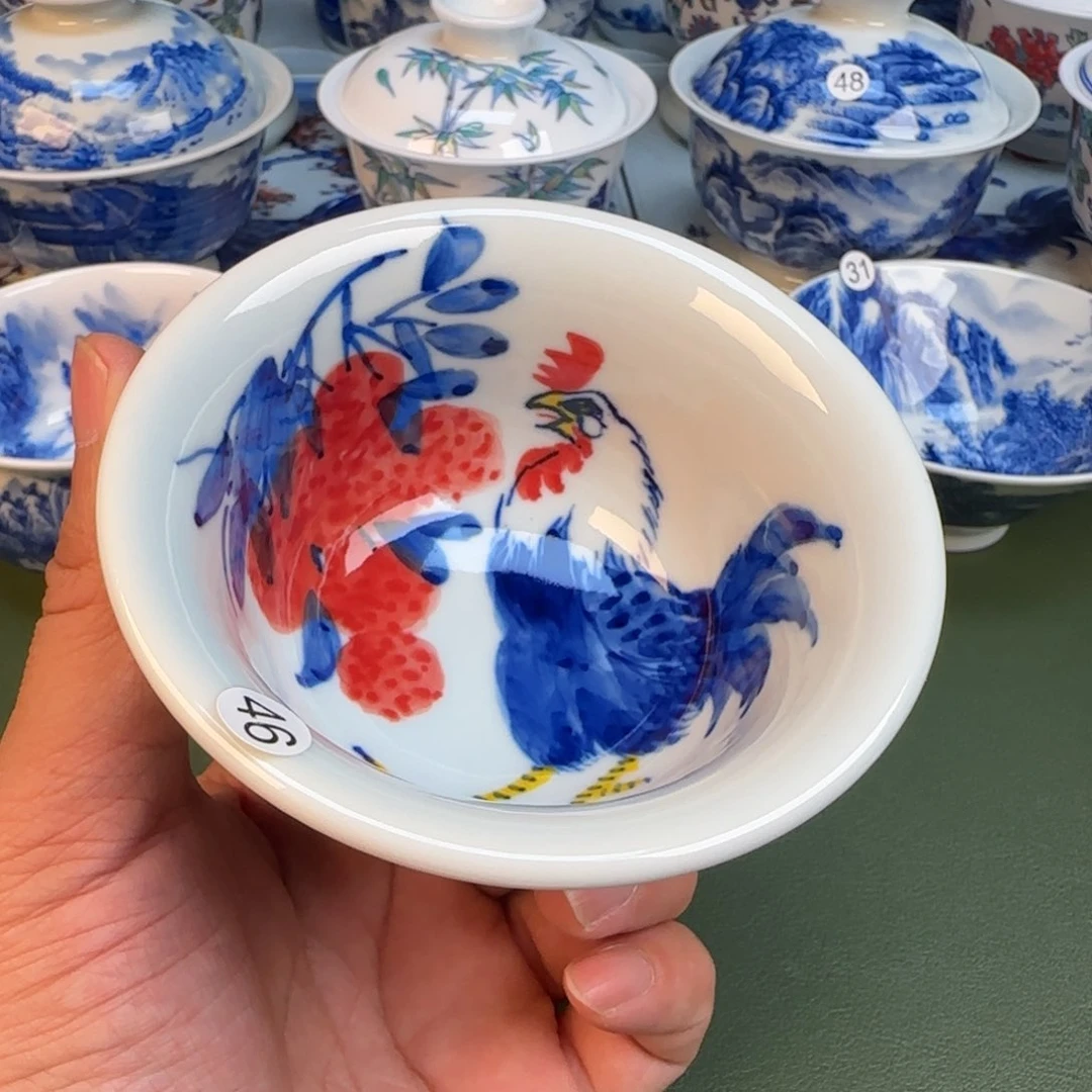 纯手工纯手绘茶具46