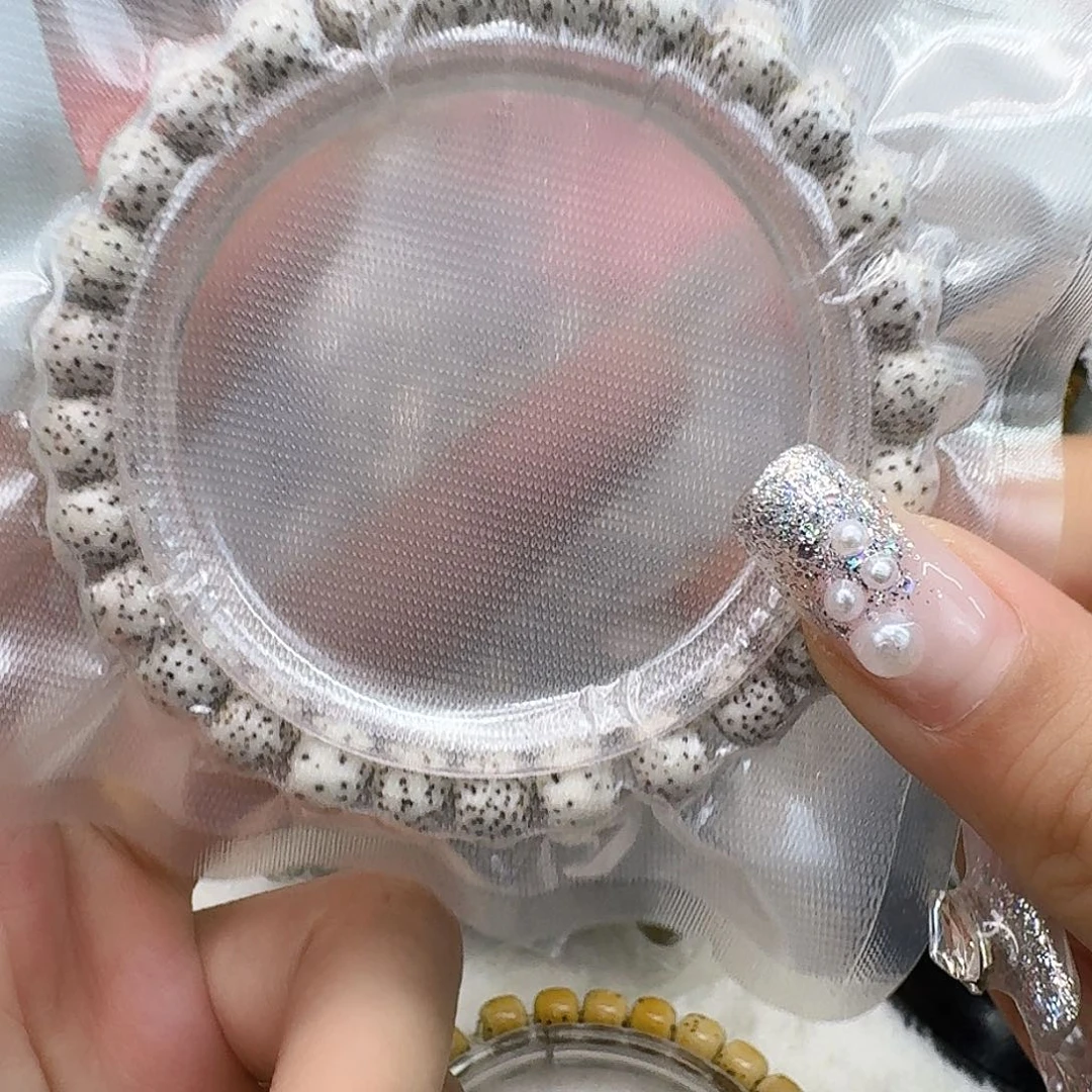 星月菩提手串9傲世半臂白星月菩提河豚87桶单圈